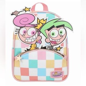Nickdeloen Fairly Oddparents Cosmo and Wanda mini backpack NWT